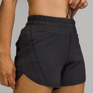 Lululemon Track That Mid-Rise Short 5" Black